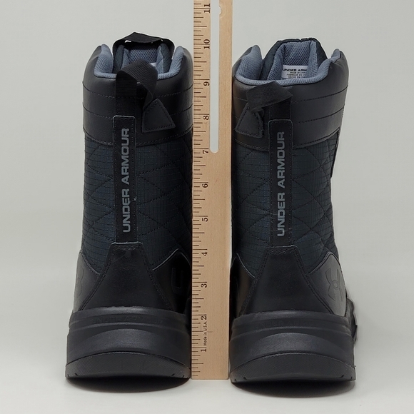 Under Armour UA Stellar G2 Tactical Boots  Black 3024946-001 Men's Size 14 New - Picture 7 of 9